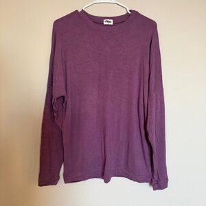 Pulse Purple Crew Neck Top